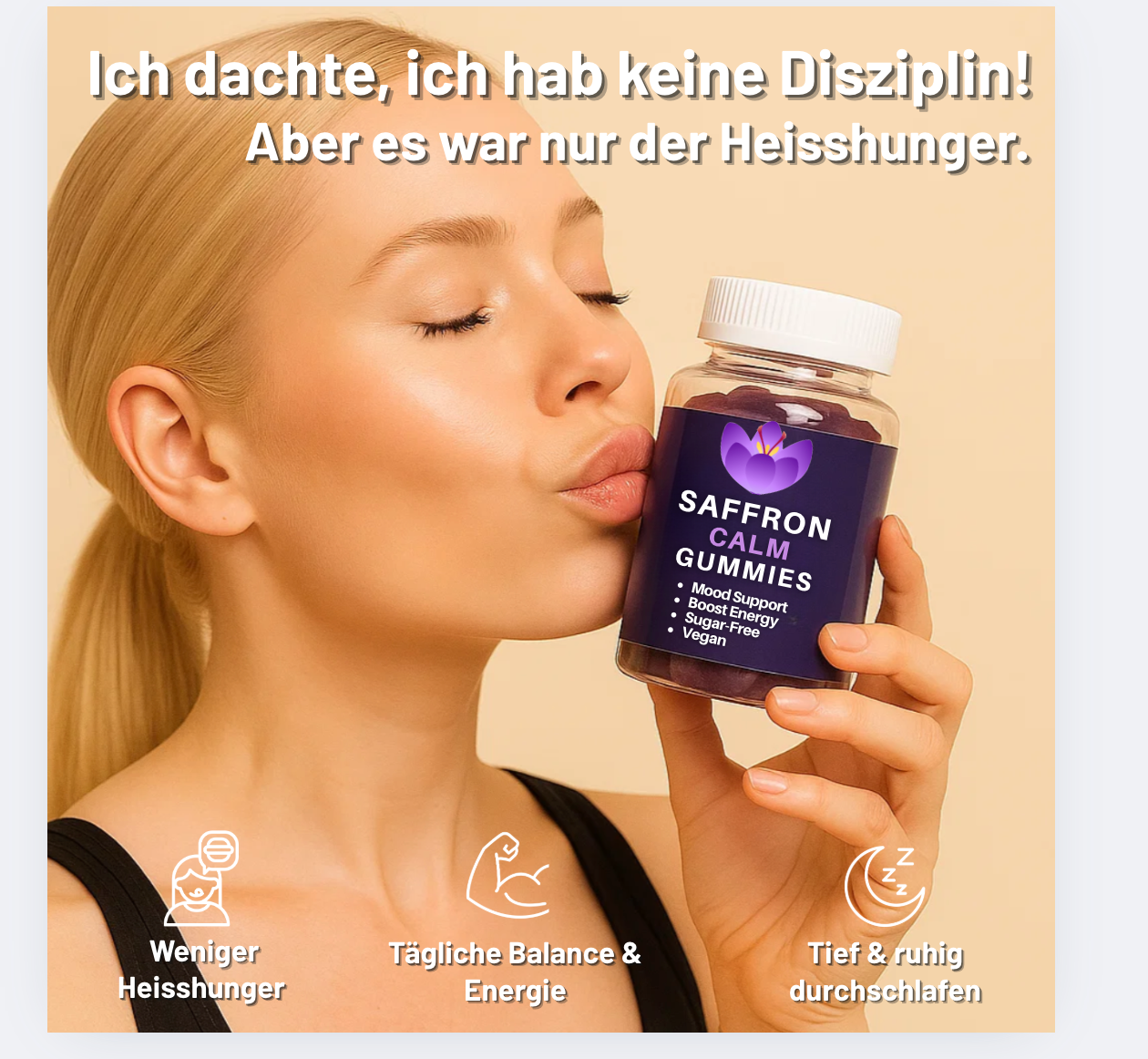 Saffron Calm Gummies