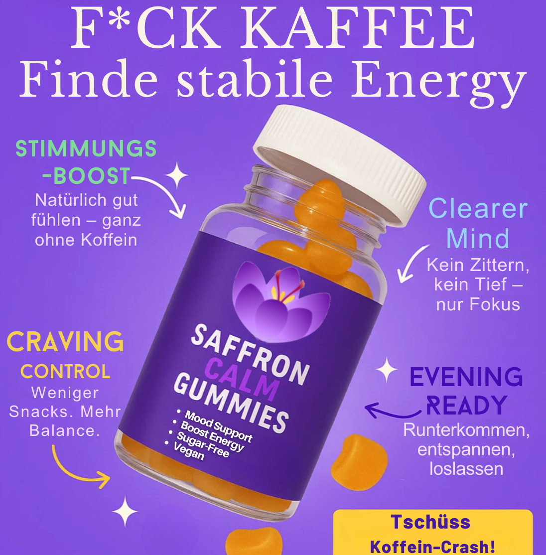 Saffron Calm Gummies