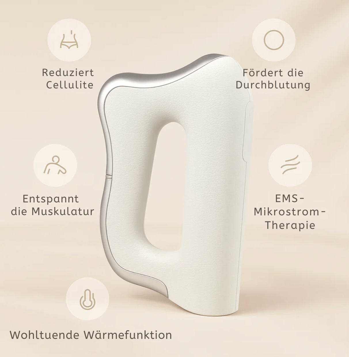 Bye Bye Cellulite - EMS Beauty Gerät mit Wärme