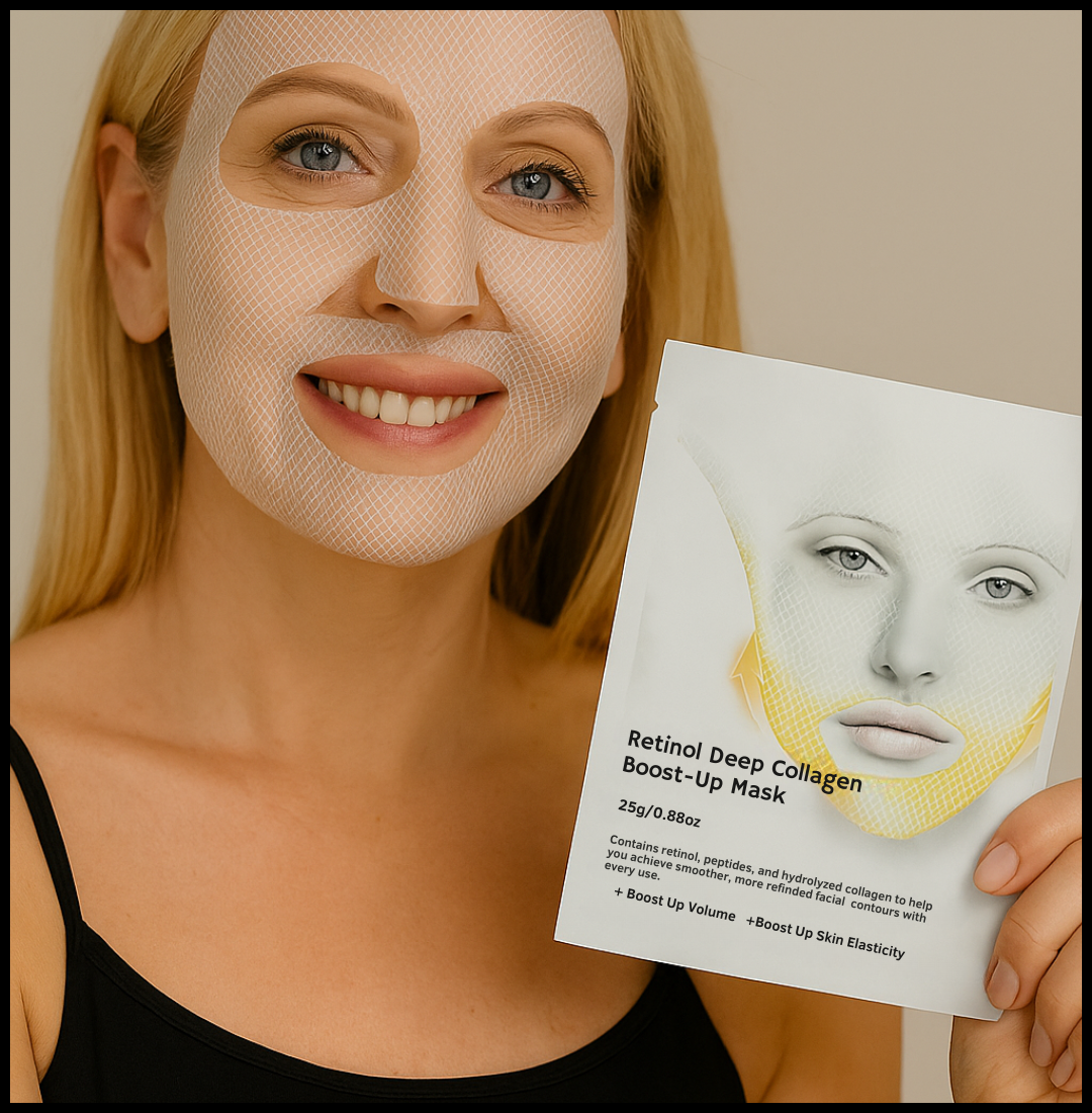 Retinol & Kollagen Deep Mask (4x Stück)