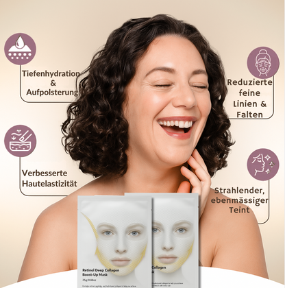 Retinol & Kollagen Deep Mask (4x Stück)