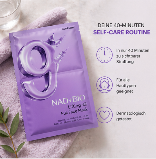 No.9 NAD+ Lifting Mask - 4 Stück