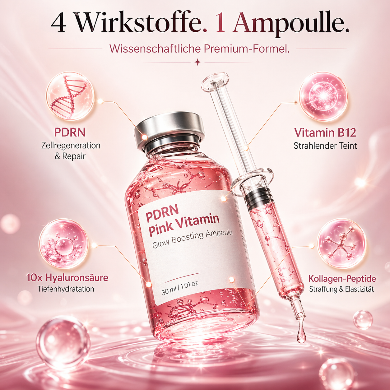 PDRN Vitamin Glow Boosting Ampoule